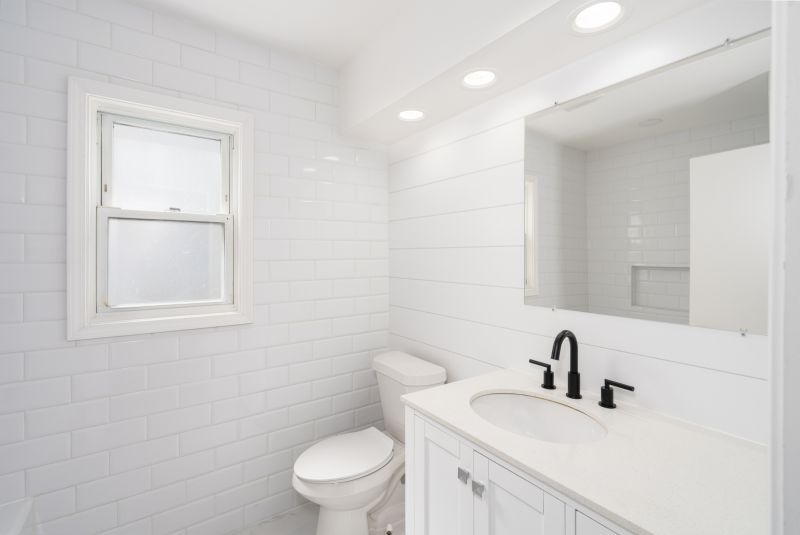 Bathroom with Automated Lighting