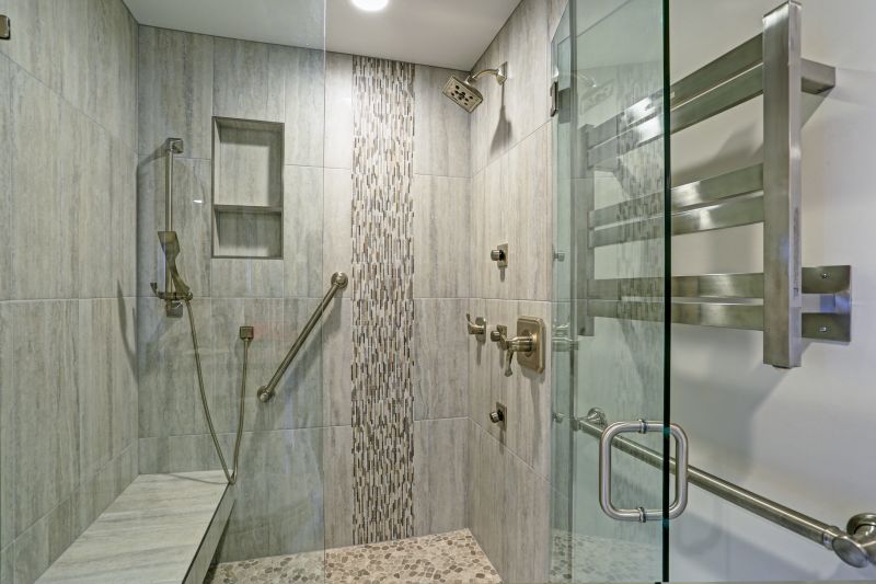 Shower with Built-in Niche